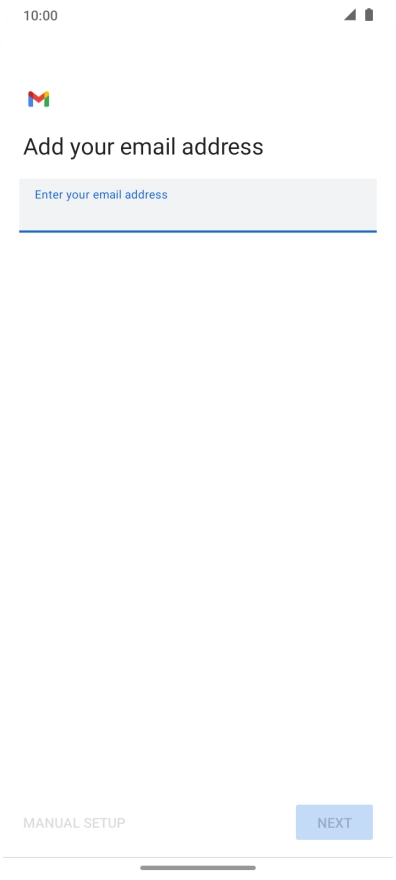 Press the field below 