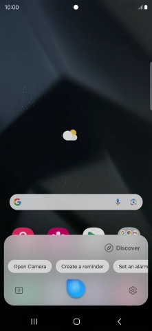 Say, in your own words, what you would like your phone to do, e.g.: OPEN [app], CALL [contact], SEARCH THE WEB FOR [information].