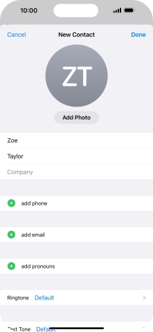 Press add phone. Press add phone.