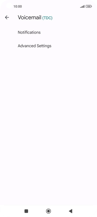 Press Advanced Settings.