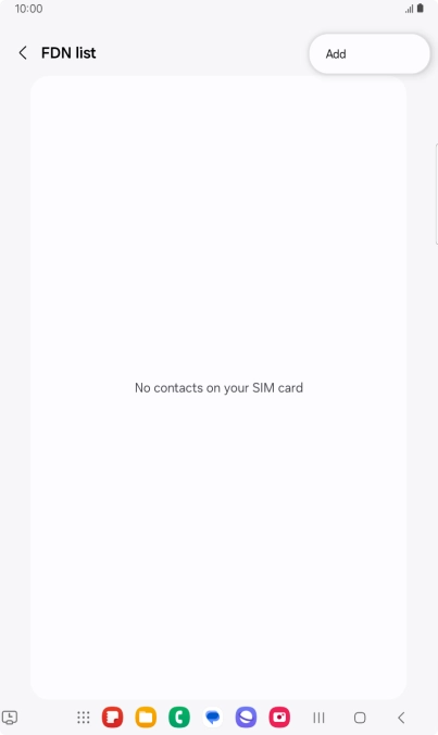 Press Add. Press Add.