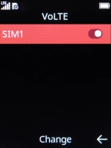 Press the Navigation key to turn the function on or off.