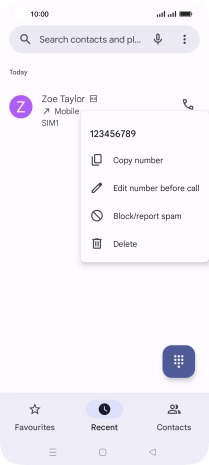 Press Block/report spam.