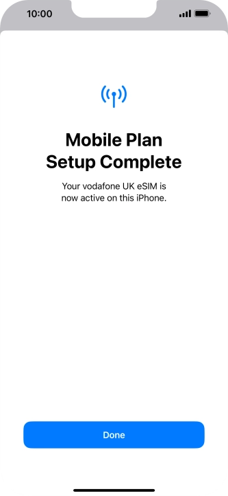 Press Done. Press Done.