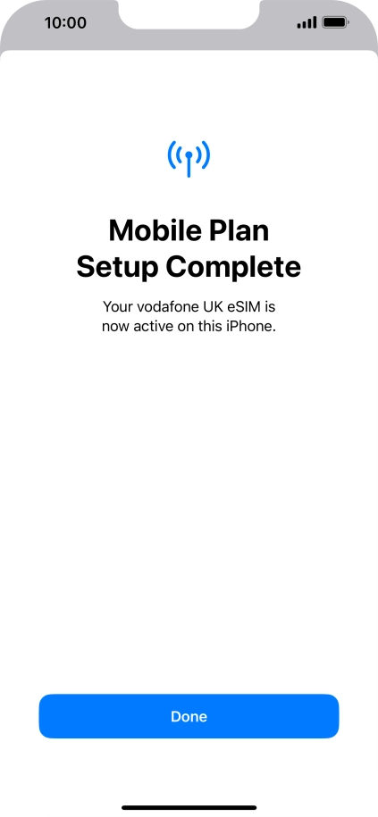 Press Done. Press Done.