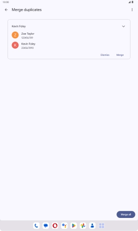 Press Merge. Press Merge.