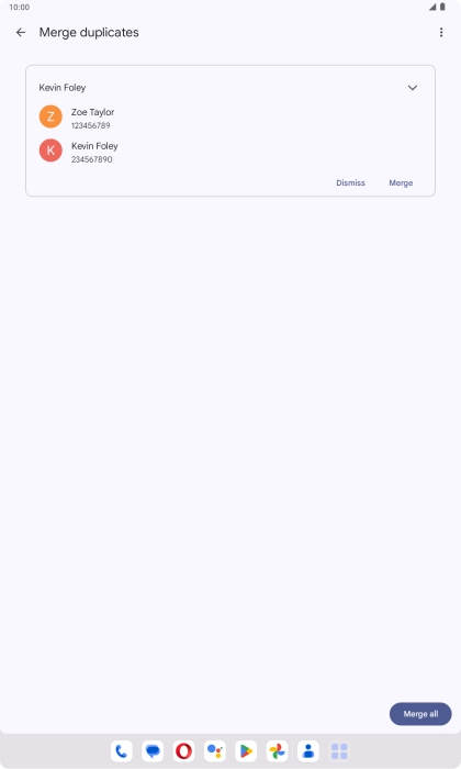 Press Merge. Press Merge.