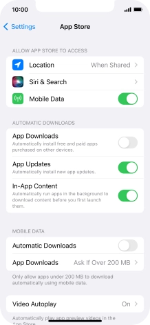 Press the indicator next to Press the indicator next to