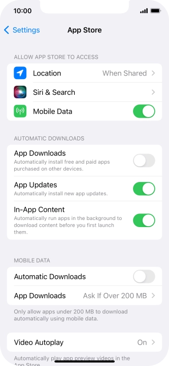 Press the indicator next to Press the indicator next to