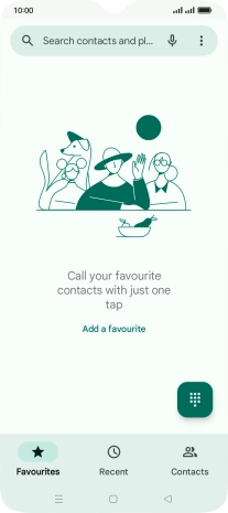 Press the menu icon. Press the menu icon.