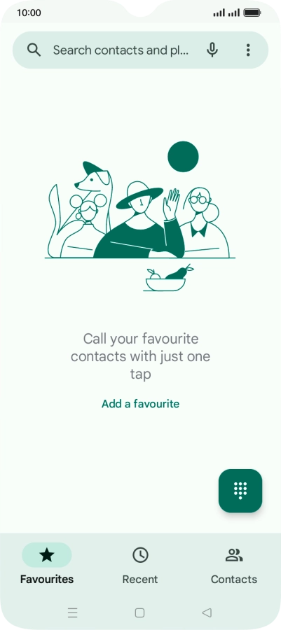 Press the menu icon. Press the menu icon.
