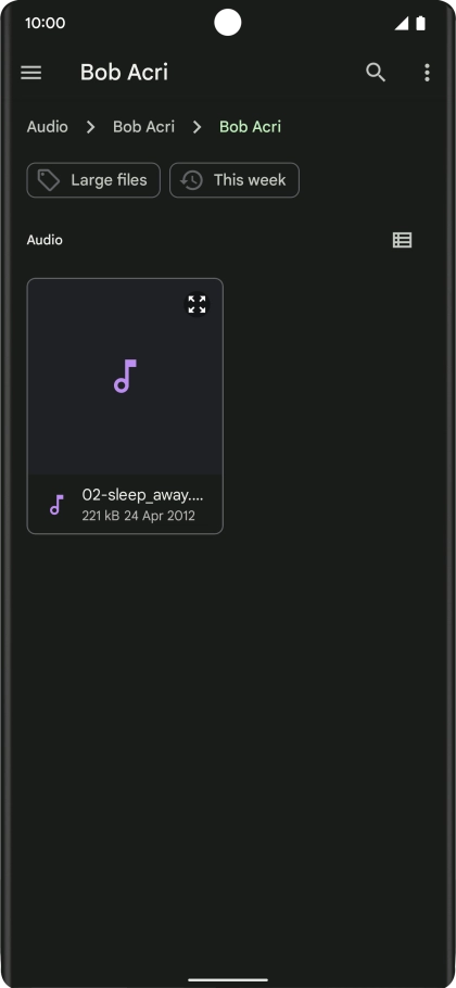 Press the required ring tone to add it to the list of ring tones.
