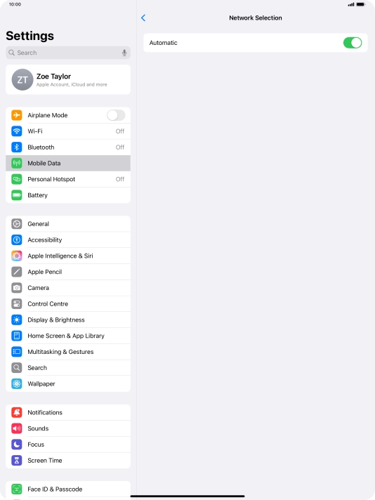 Press the indicator next to Press the indicator next to