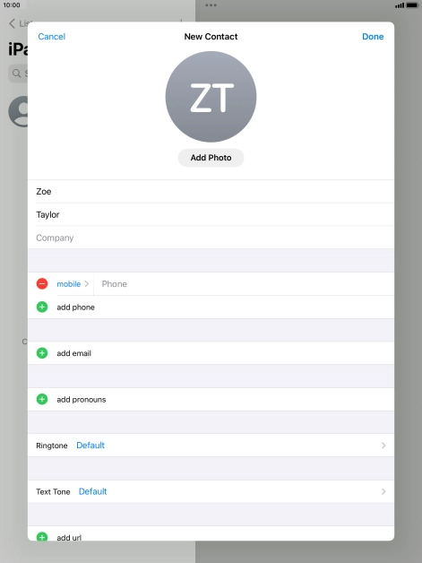 Press Phone and key in the required phone number. Press Phone and key in the required phone number.