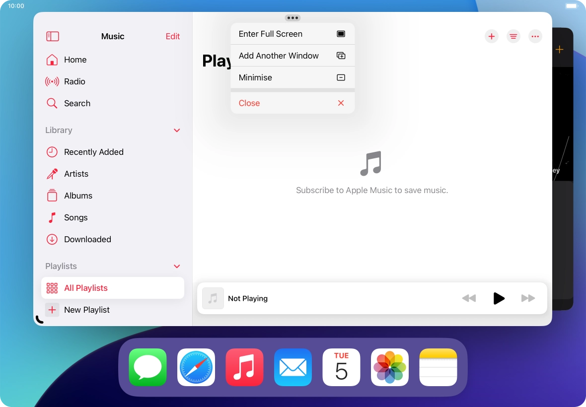 Press Enter Full Screen.