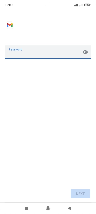 Press the field below 