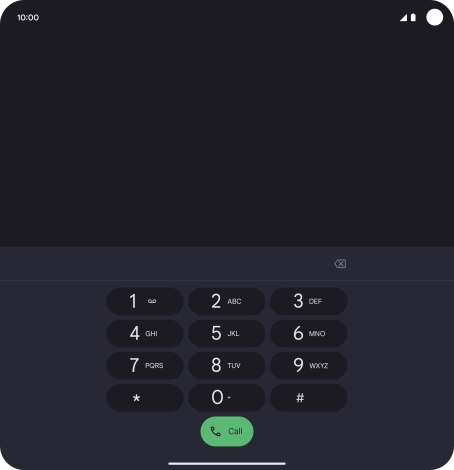 Press and hold number key 1 to call voicemail. Follow the instructions to listen to your messages.