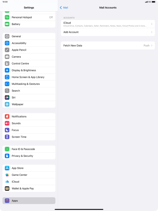 Slide your finger upwards starting from the bottom of the screen to return to the home screen.