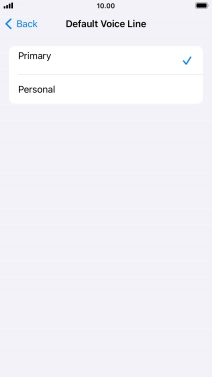 Press the required price plan.