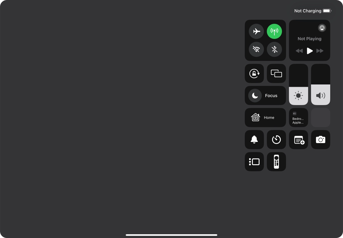 Press the Stage Manager icon to turn on the function.
