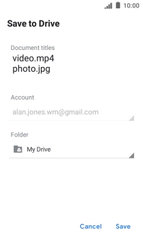 Press the field below 