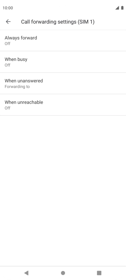 Press the Home key to return to the home screen. Press the Home key to return to the home screen.