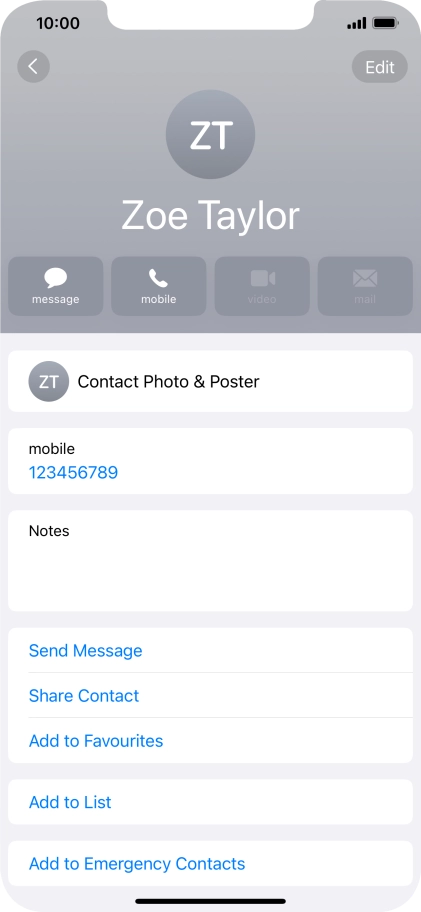 Slide your finger upwards starting from the bottom of the screen to return to the home screen.