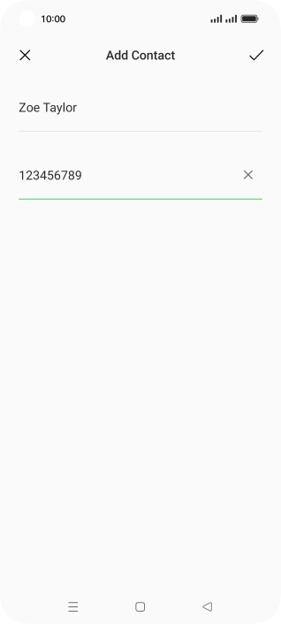 Press the save icon. Press the save icon.