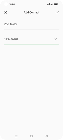 Press the save icon. Press the save icon.
