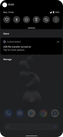 Press Tap for more options..