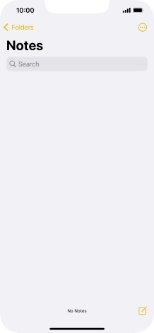 Slide your finger upwards starting from the bottom of the screen to return to the home screen.