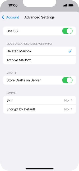 Press the indicator next to Press the indicator next to