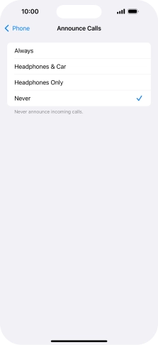 Press Always to turn on the function when silent mode is turned off.