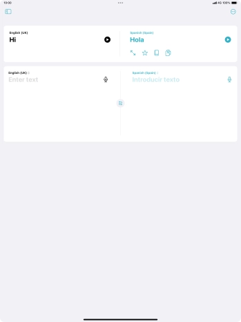 Press the screen size icon.