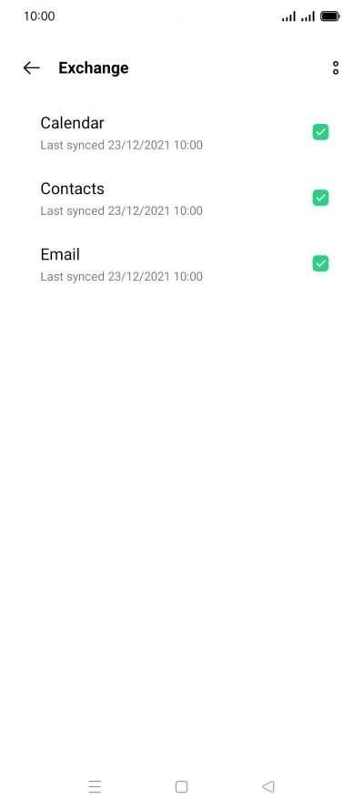 Press the menu icon. Press the menu icon.