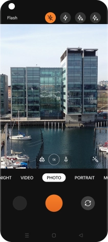 Press the required setting.