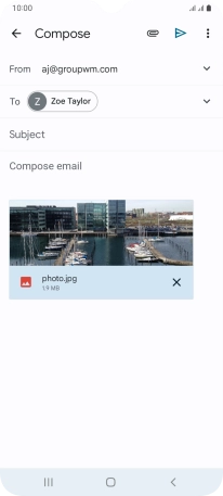 Press Subject and key in the required subject.