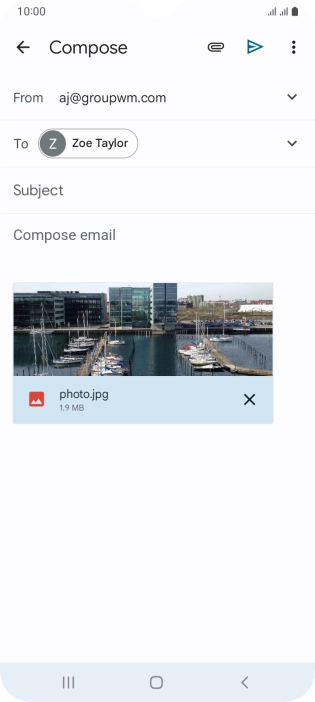 Press Subject and key in the required subject.