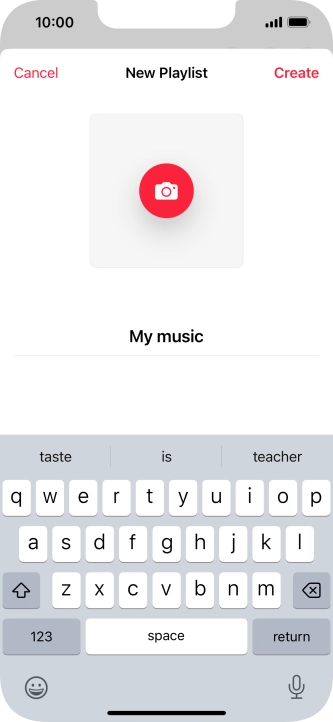 Press Create. Press Create.