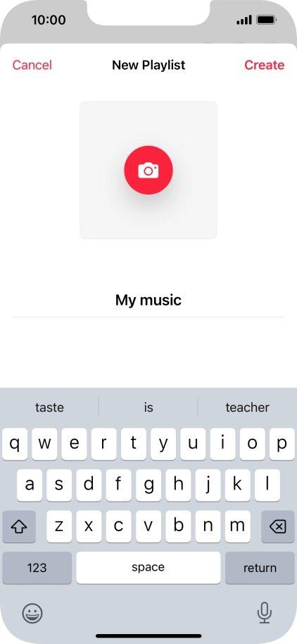 Press Create. Press Create.