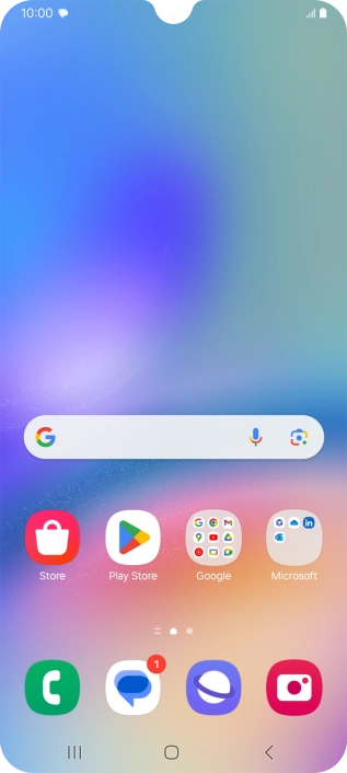 The text/picture message icon shows that you've received a new text or picture message.