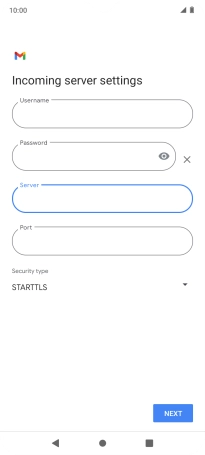Press the field below 