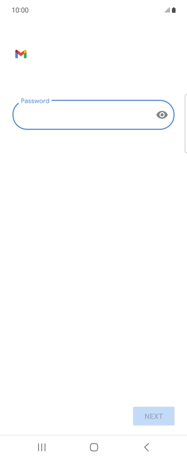 Press the field below 