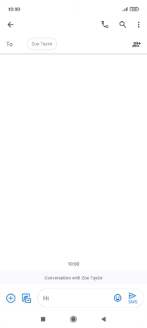 Press the gallery icon. Press the gallery icon.