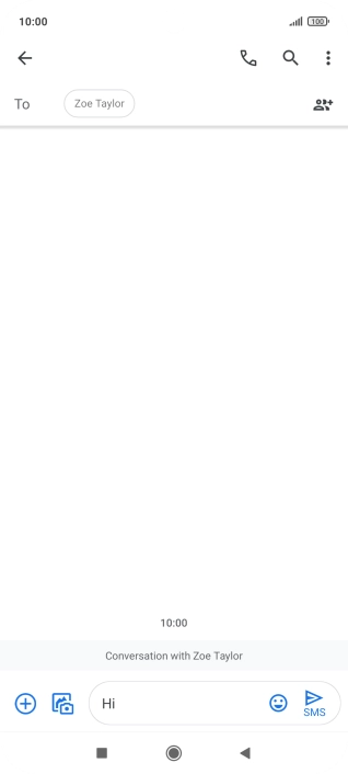 Press the gallery icon. Press the gallery icon.