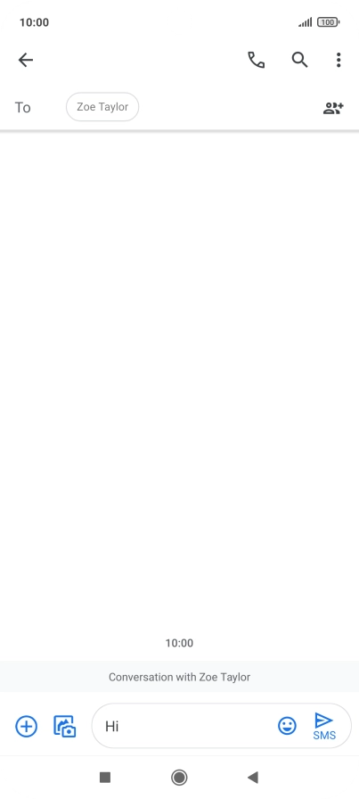 Press the gallery icon. Press the gallery icon.