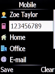 Press the Navigation key.