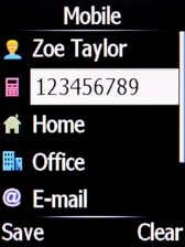 Press the Navigation key.