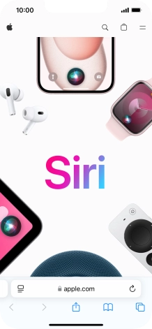 Slide your finger upwards starting from the bottom of the screen to return to the home screen.