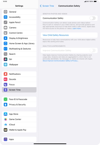 Press the indicator next to Press the indicator next to